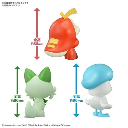 Kwass and Hogeta models from Japan, authentic Pokemon collectibles
