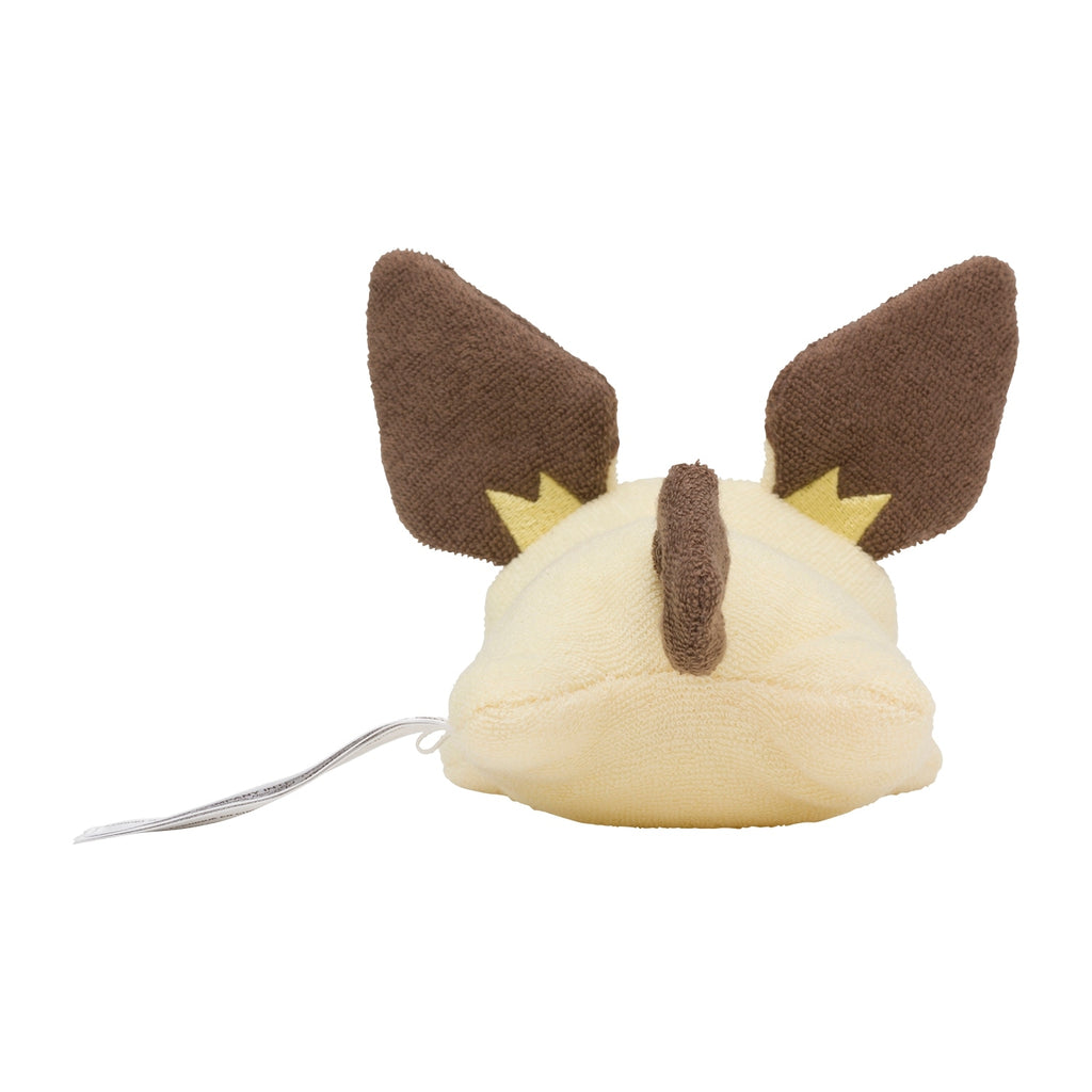 Authentic Japanese Pichu plushie with detailed wings