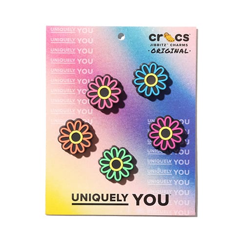 Crocs Lights Up Daisy Sneakers with colorful daisy design from Japan