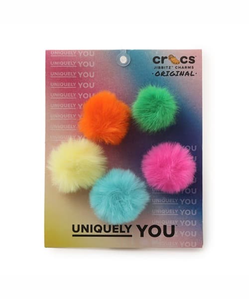 crocs 80s Neon Puff Ball 5 Pack