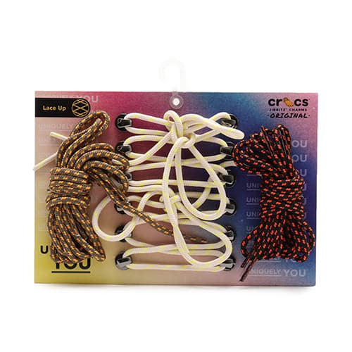 Crocs Sport Lace Em Up Sneakers with colorful laces from atmos Tokyo, Japan