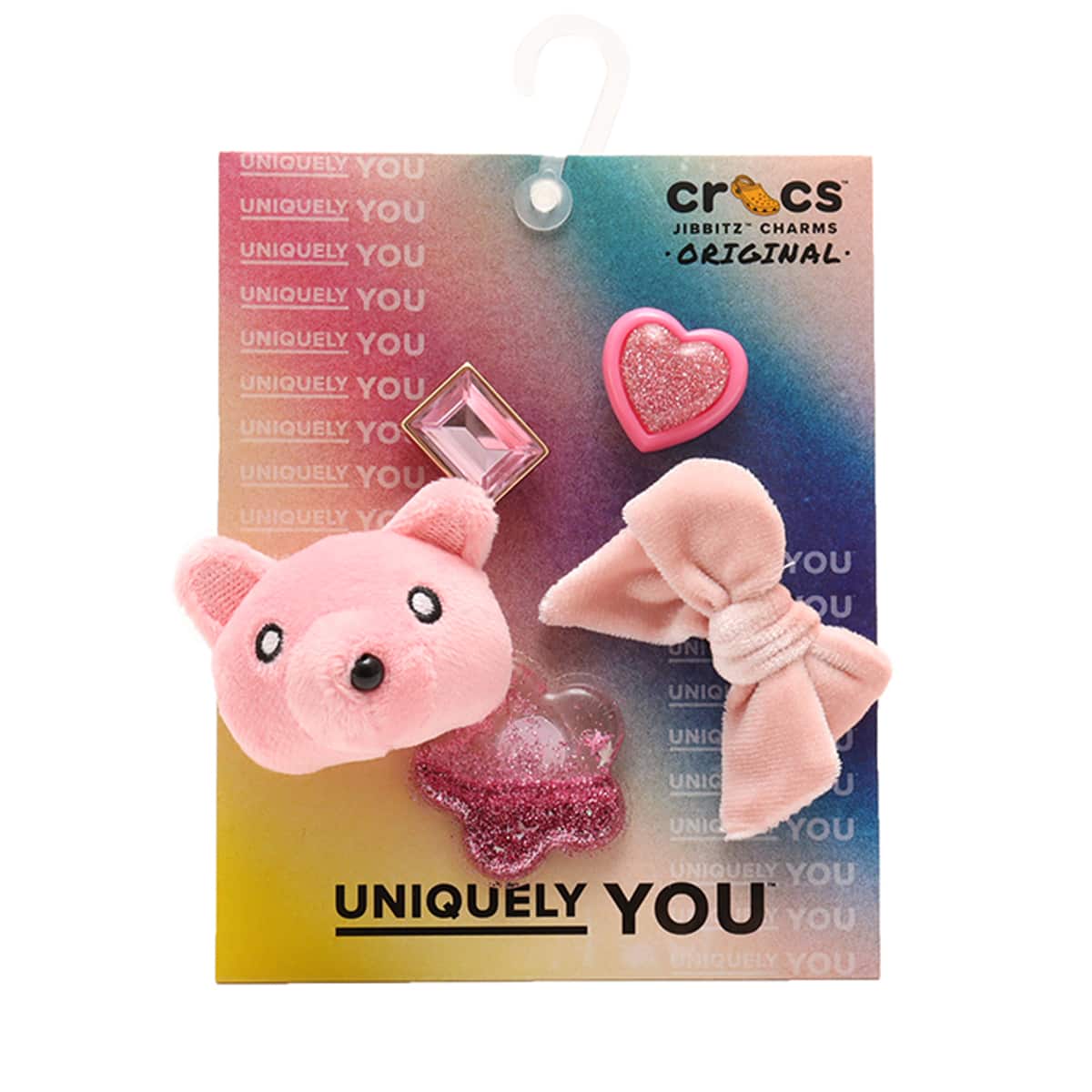 Crocs Positively Pink Mix 5 Pack Sneakers from atmos Tokyo, Japan, featuring vibrant pink colors and unique design