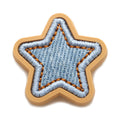 Crocs Denim Star Sneakers with blue denim upper and star design, from atmos Tokyo, Japan