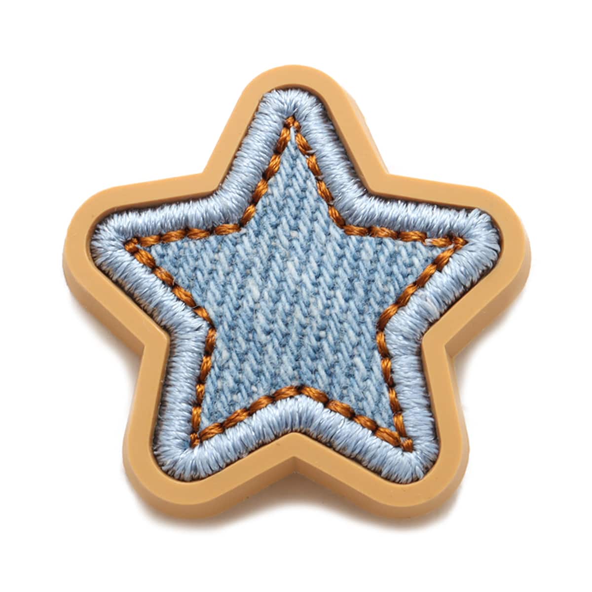 Crocs Denim Star Sneakers with blue denim upper and star design, from atmos Tokyo, Japan