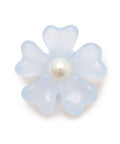 crocs Gray Matte Pearl Flower