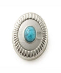 crocs Silver Turquoise Emblem