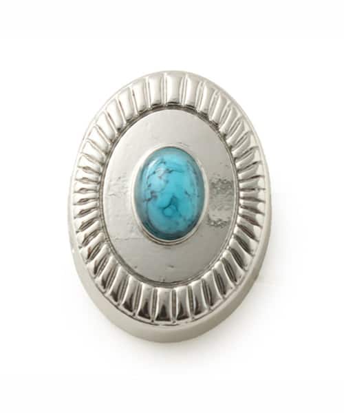 crocs Silver Turquoise Emblem