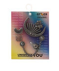 Crocs Silver Metal Mix Sneakers with silver metal accents from atmos Tokyo, Japan