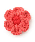 crocs Pink Crochet Flower