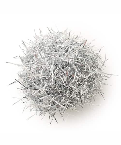 crocs Silver Tinsel Pom