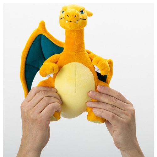 Habataki Charizard plush toy with exclusive Japanese packaging from Japan