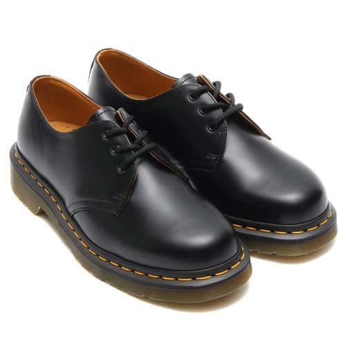 Dr.Martens 1461Z 3 EYE SHOE DMS BLACK SMOOTH from Japan, black smooth leather