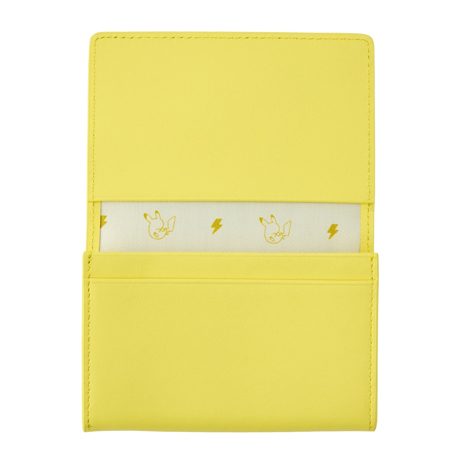Genuine leather business card holder Pikachu