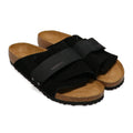 BIRKENSTOCK Kyoto LENB/LEVE Black sneakers with black straps and sole, from Japan