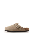 BIRKENSTOCK BOSTON SHEARLING LEVE TAUPE LAF sneakers with shearling upper from Japan