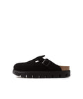 BIRKENSTOCK BOSTON CHUNKY LEVE BLACK/BLACK Sneakers with chunky sole from Japan