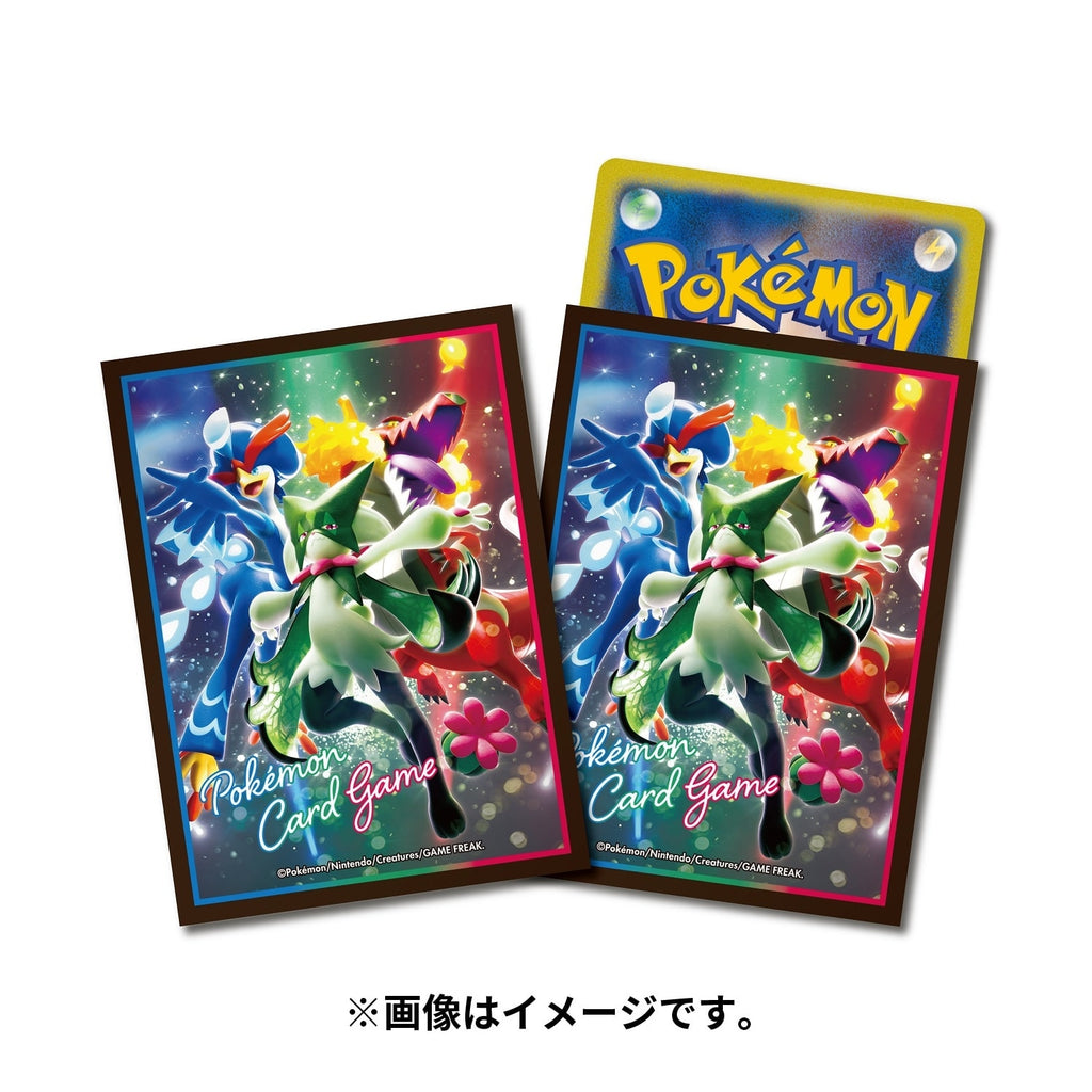 Pokémon TCG Deck Shields – Meowscarada, Skeledirge & Quaquaval | Paldea Starters
