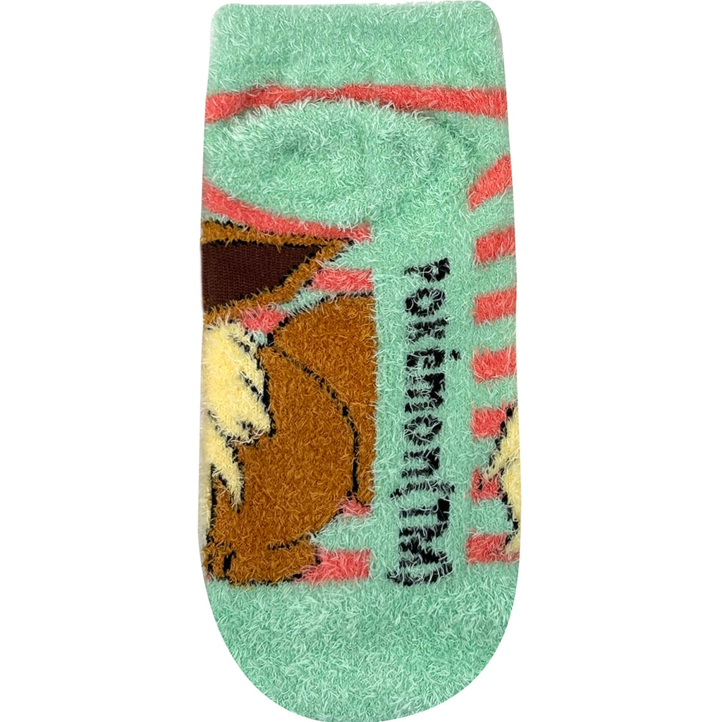 Fluffy socks Eevee border Junior (15-21cm)