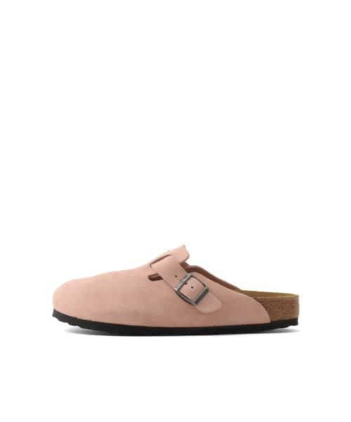 BIRKENSTOCK BOSTON LEVE PINK CLAY Sneakers with pink clay colorway from Japan