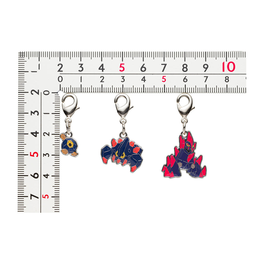 Official Pokemon Center Japan metal charms #525, #526, precise design from Japan