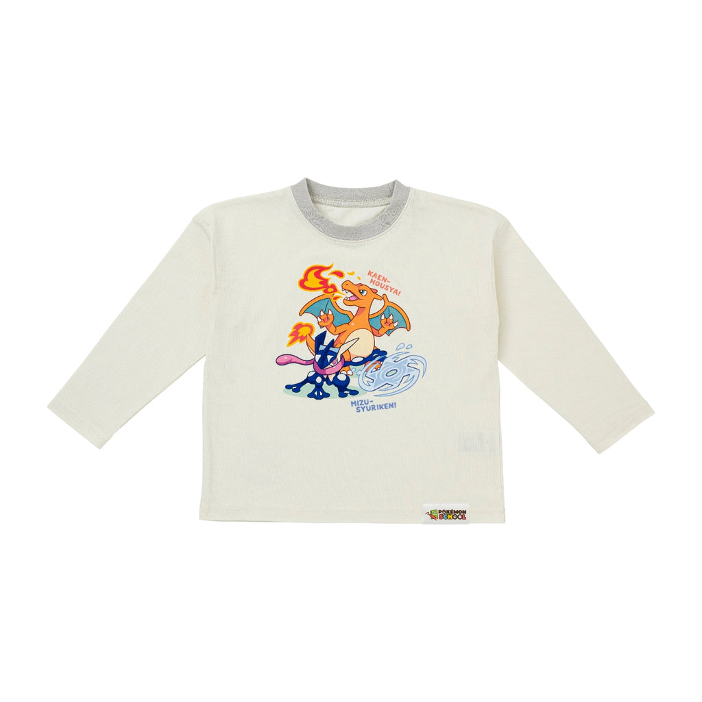 Long T-shirt POKÉMON SCHOOL Waza no Renshu 110cm / 130cm