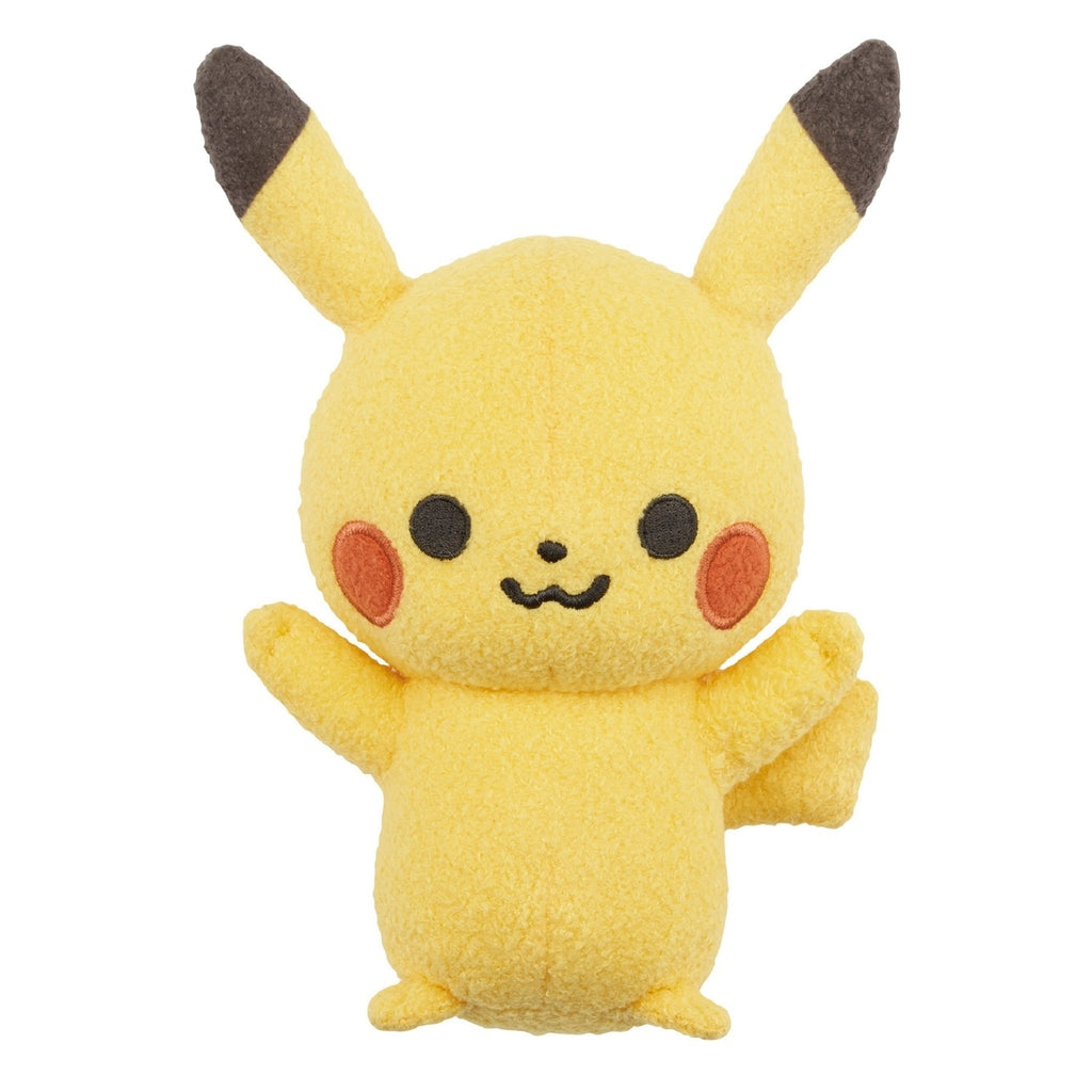 Monpoke's first fluffy stuffed toy Pikachu