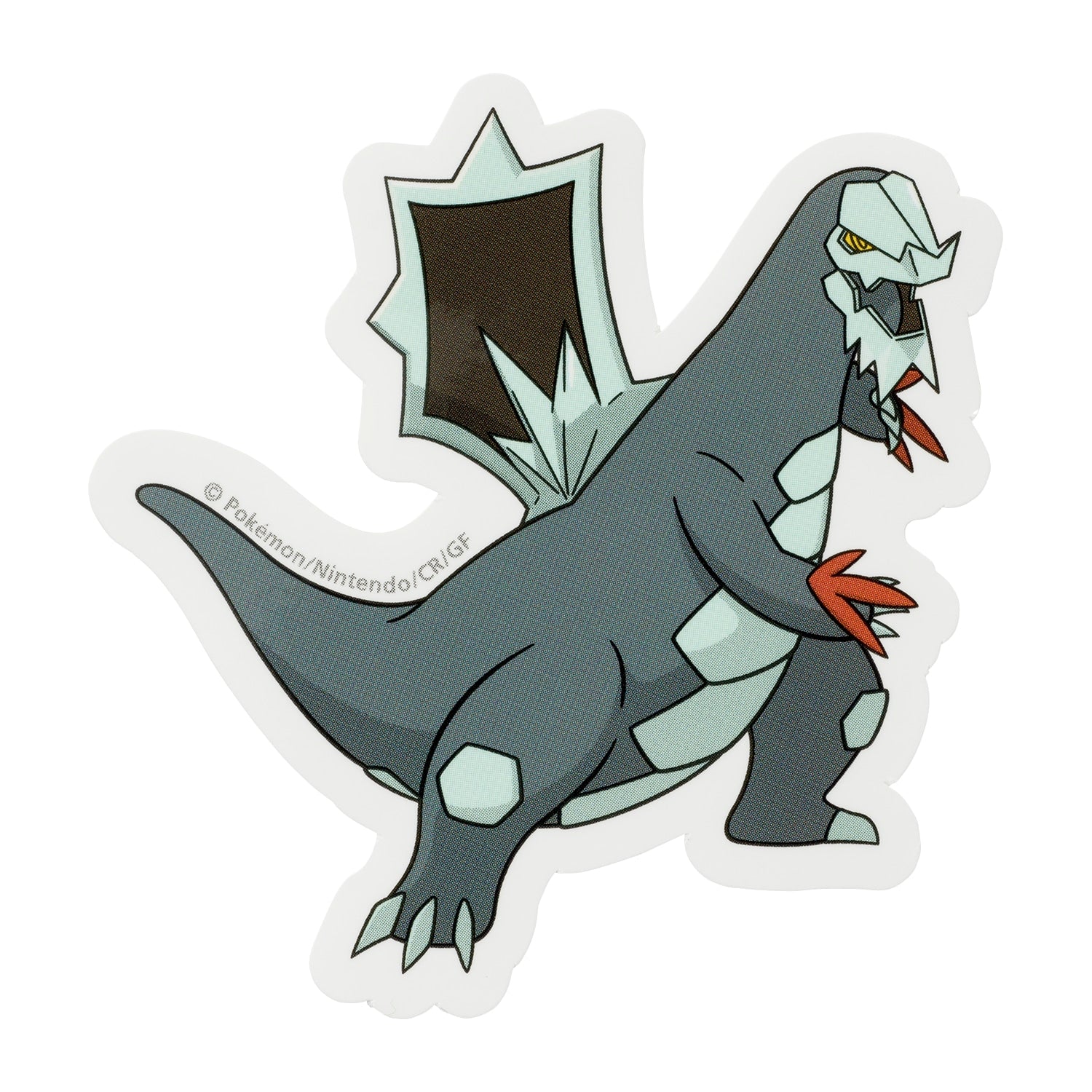 Pokemon Baxcalibur sticker from Japan, featuring Dragon Ice type Pokemon with intricate design