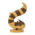 Pokemon Otachi figure with intricate wood carving details from Japan