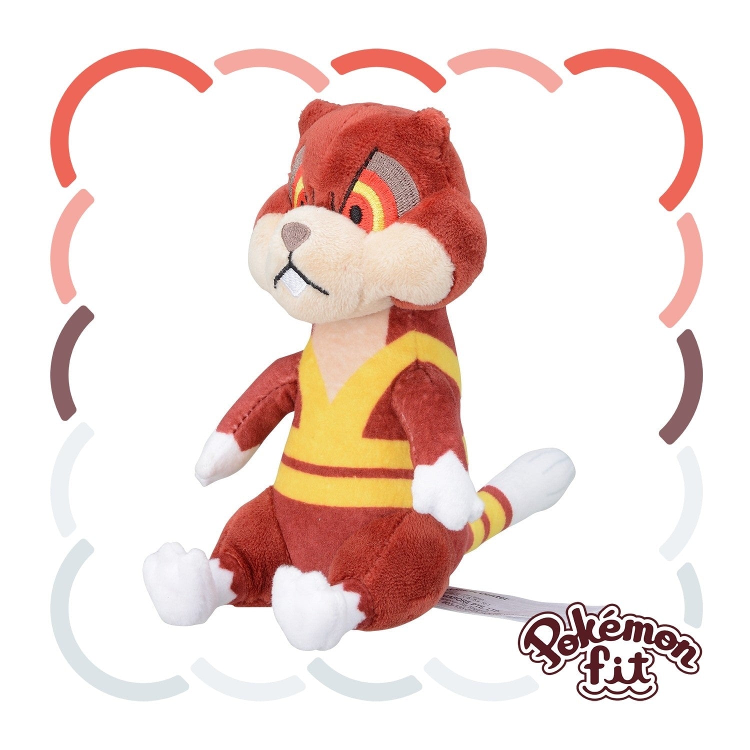 Pokémon fit Watchog #505 Official Plush – Pokémon Center Japan