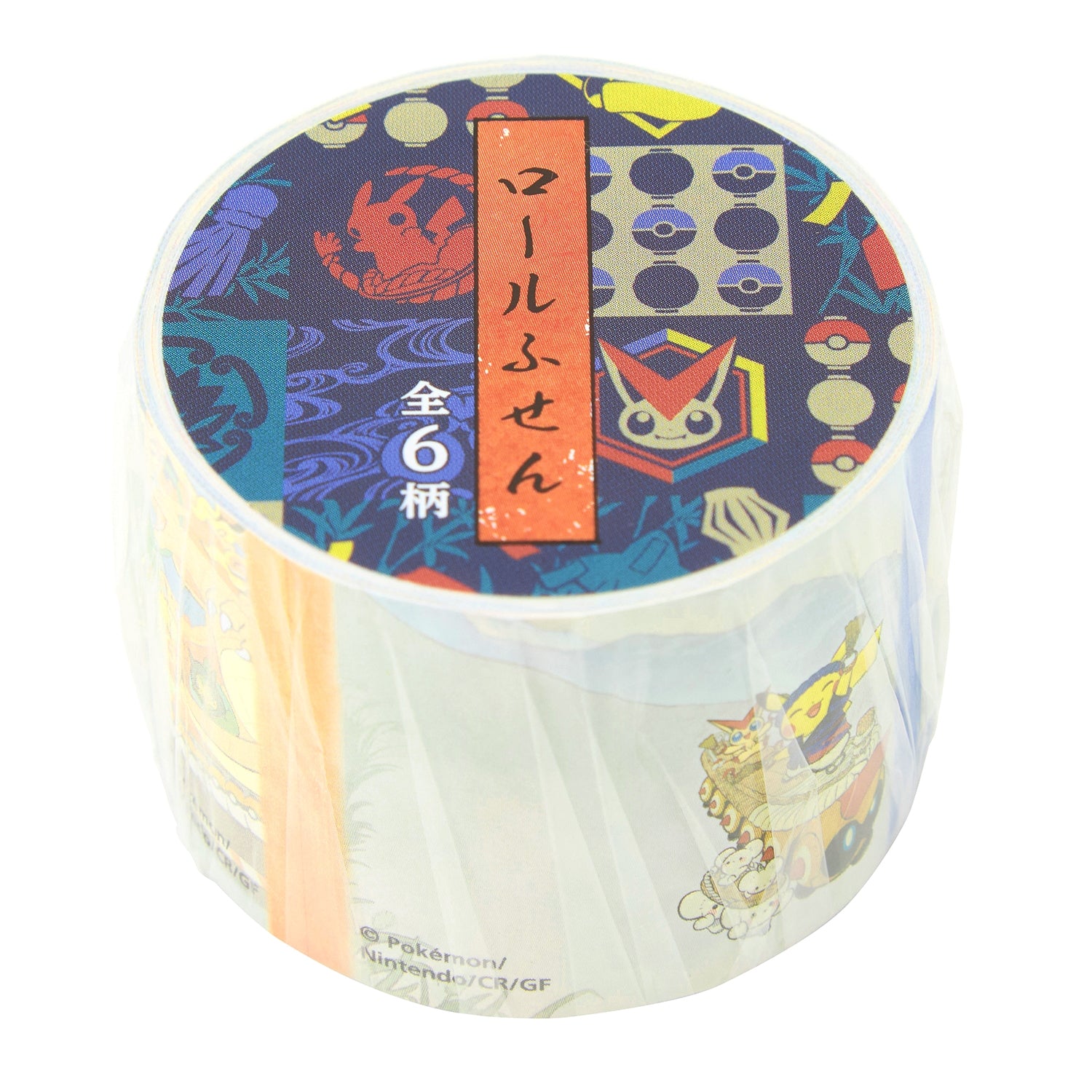 Roll Sticky Pokemon Center Tohoku R notebook with colorful characters from Japan