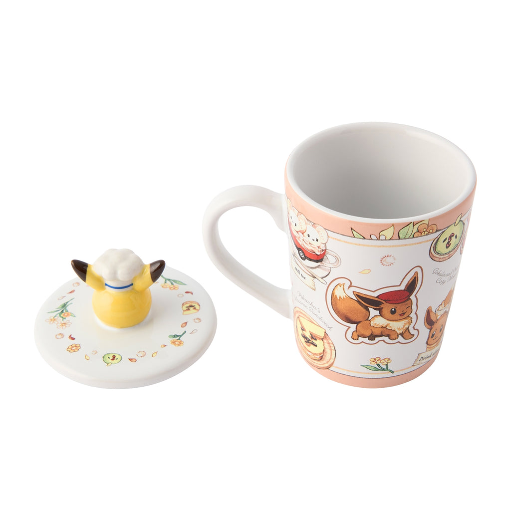 Mug with lid Chef Pikachu