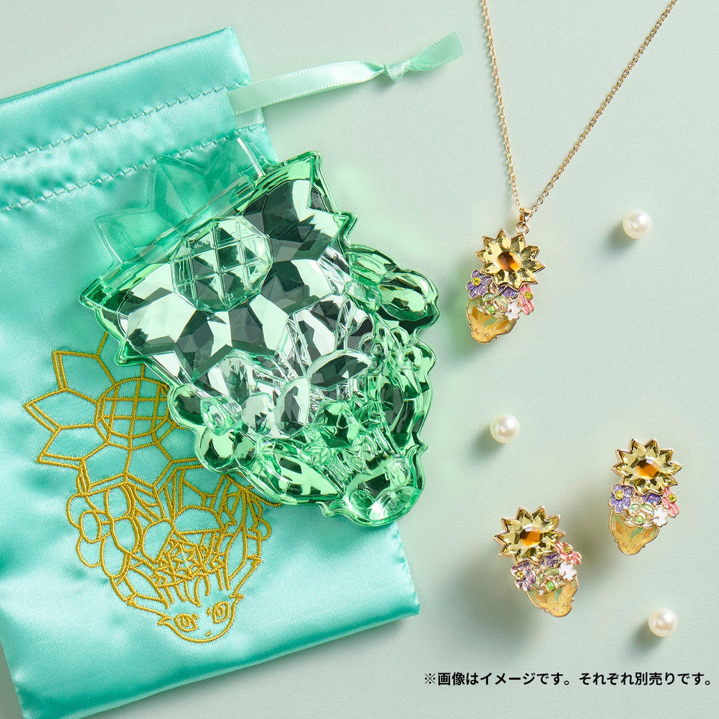Rare Leafeon earrings with anime-style design from Japan