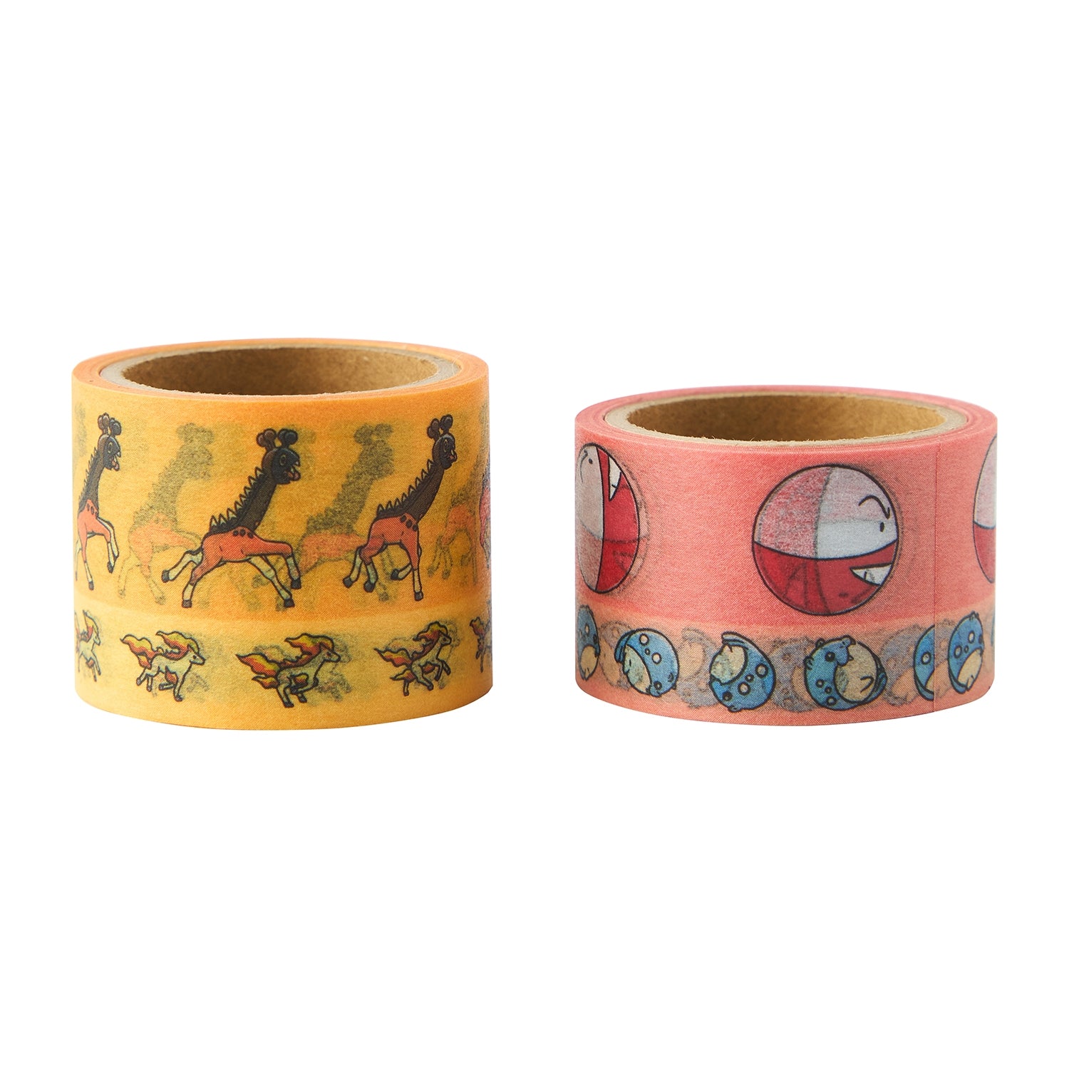 Pokemon ecology encyclopedia masking tapes from Japan, featuring Ivysaur