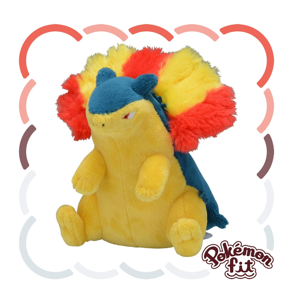 Pokémon fit Typhlosion #157 Plush – Official Pokémon Center Japan