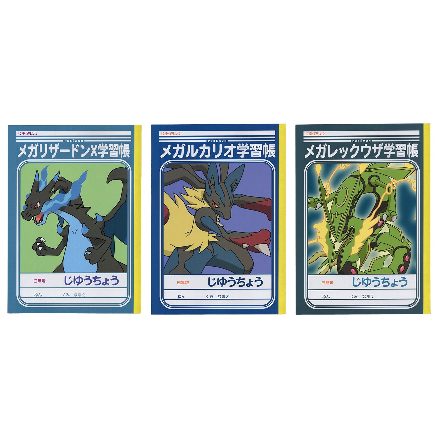 Authentic Japanese Pokemon notebooks with collector quality details, sourced from Japan