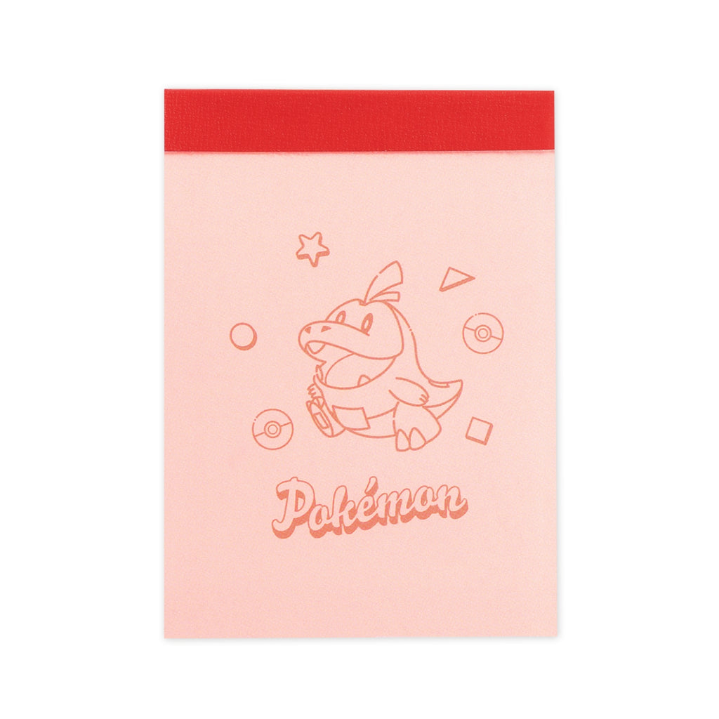 Fuecoco Mini Memo Hogeta from Japan, featuring a fire-type Pokemon