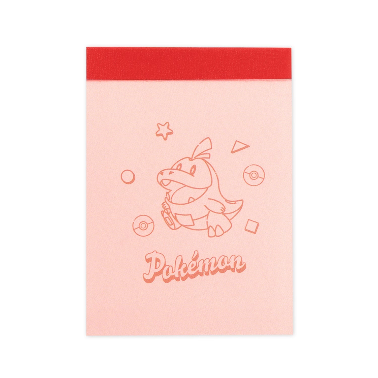 Fuecoco Mini Memo Hogeta from Japan, featuring a fire-type Pokemon
