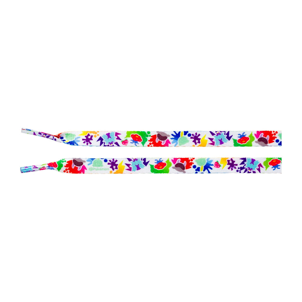 Japanese Pokemon Shoe Laces White with unique pattern from Japan