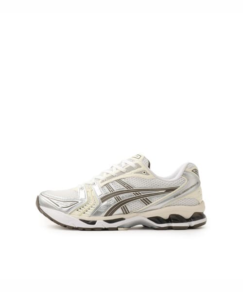 ASICS GEL-KAYANO 14 sneakers with blue and white accents from Japan