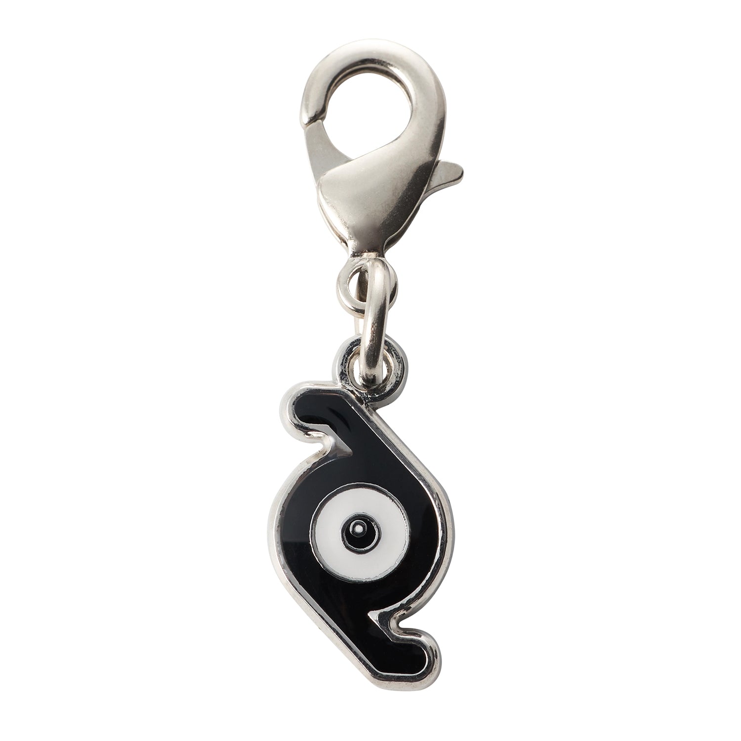 National Encyclopedia Metal Charm 201-Z, featuring a Pokemon character, from Japan