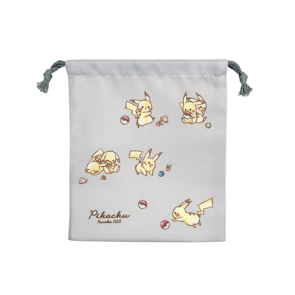 Gusseted drawstring “Pikachu number025” Perfect for going out