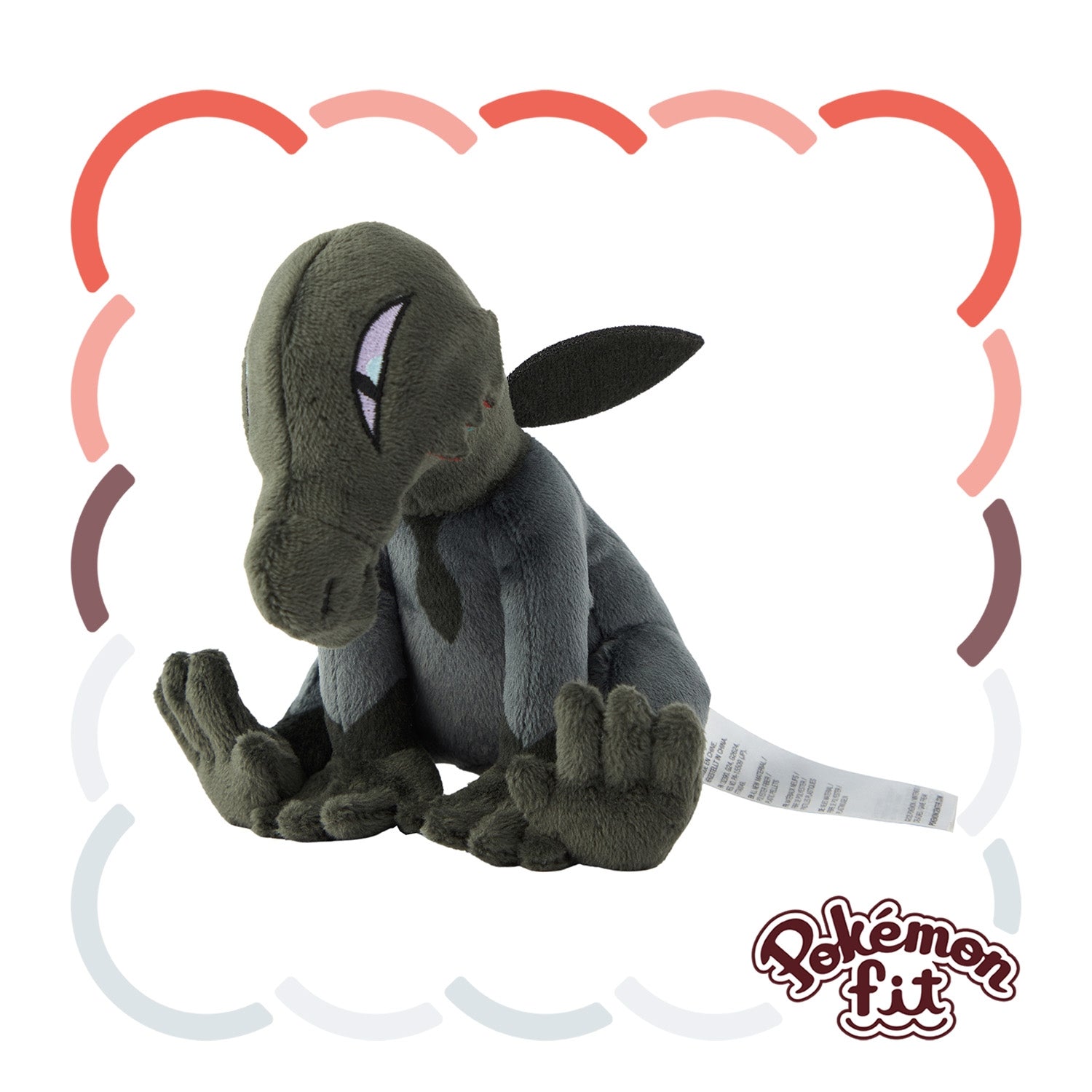 Pokemon 757 Plush Toy from Japan with cute facial expression