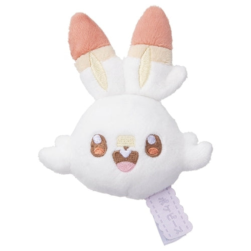 Hibani stuffed toy badge with vibrant colors from Japan