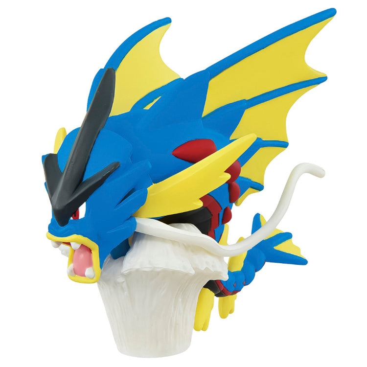 Moncolle Gyarados figure, intricate details, Japanese anime