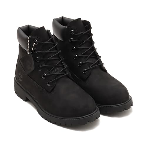 Timberland 6INCH Premium Boot in black nubuck, imported from Japan