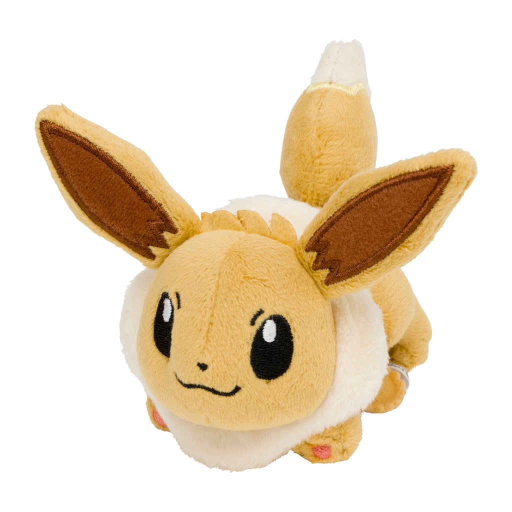 Eevee mascot figure with detailed design, authentic Japanese product