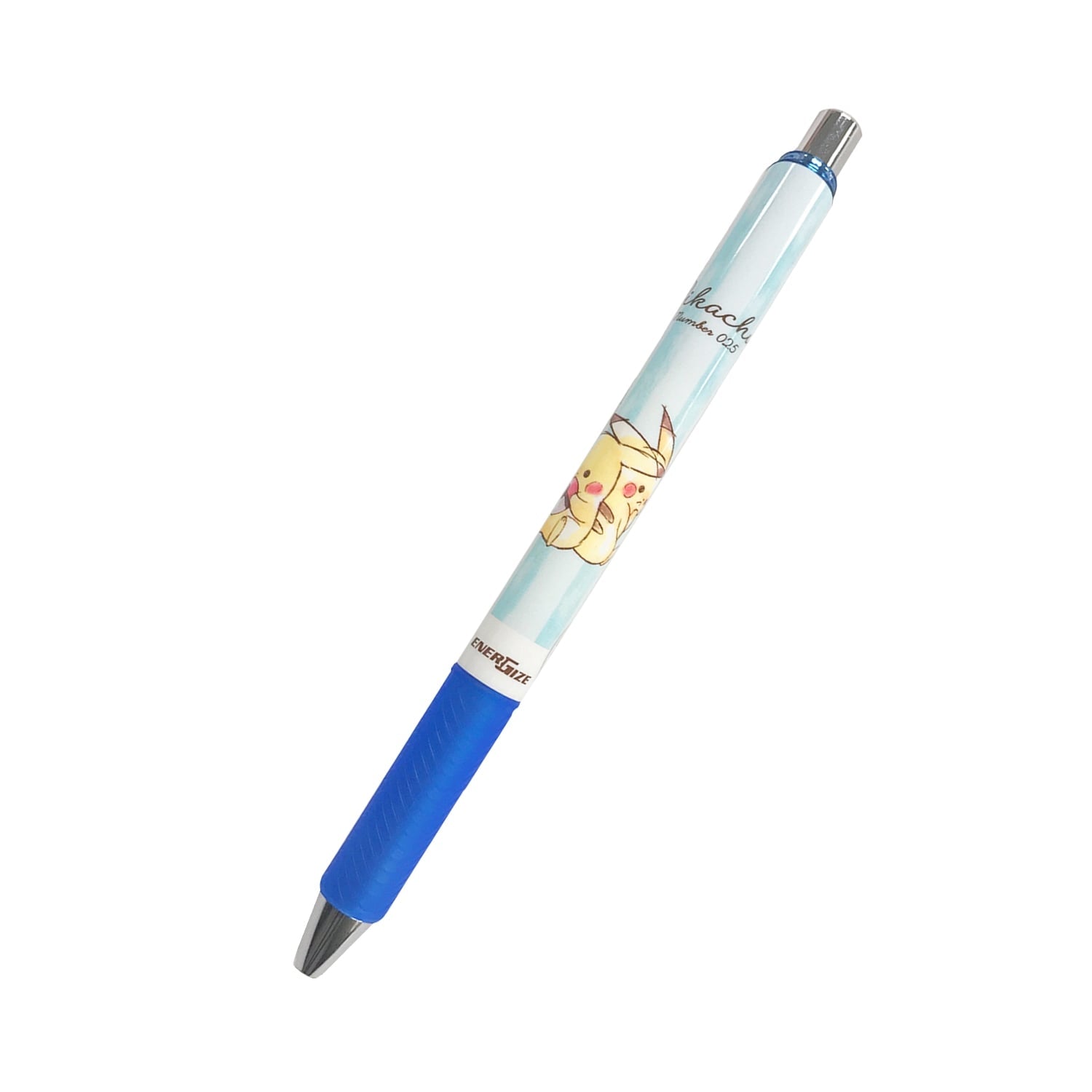 Pikachu number025 Energel Sharp 0.5MM pen with official artwork from Japan