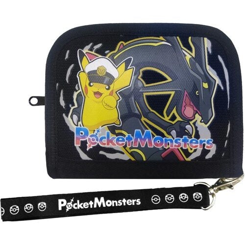 Print wallet Captain Pikachu x black Rayquaza