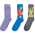 3P Crew Socks Metamon Magikarp Mimikyu Large (26-29cm)