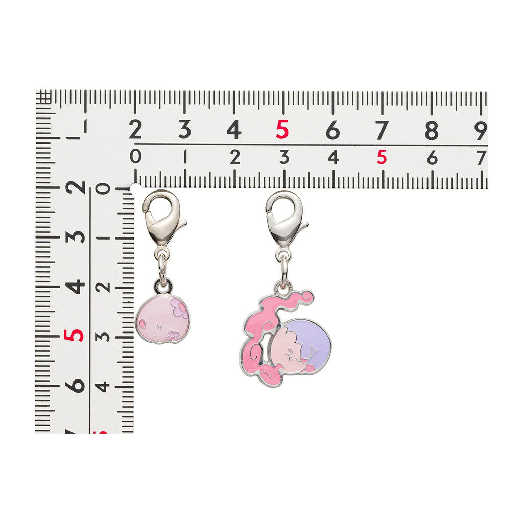Pokemon Metal Charm 517/518 with vibrant colors and authentic packaging from Japan